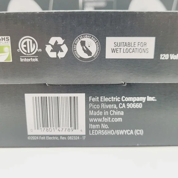 Feit‎ Electric 5-6 LED 5CCT Downlight 120W Eqv 1290LM Dimmable 6 Pack